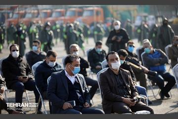 مانور برف روبی شهرداری منطقه 20