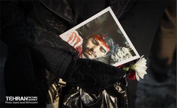 مراسم تشییع پیکرهای ۱۰۰ شهید گمنام 75