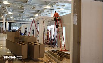 آماده سازی نمایشگاه مطبوعات 18