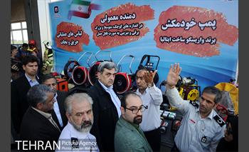 افتتاح ایستگاه 110 آتشنشانی با حضور شهردار تهران 5