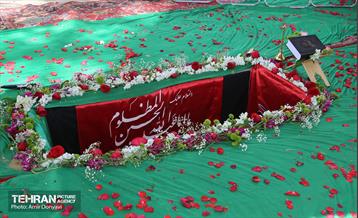 تشییع پیکر پاک و مطهر شهید گمنام در فدراسیون تیراندازی 18