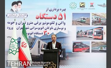 مراسم بهره برداری از 51 واگن و لکوموتیو برقی مترو تهران و حومه 25