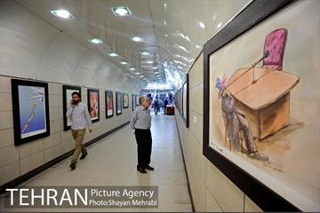 نمایشگاه عکس روز قدس در مترو تهران 6