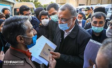 بازدید شهردار تهران از منطقه 17