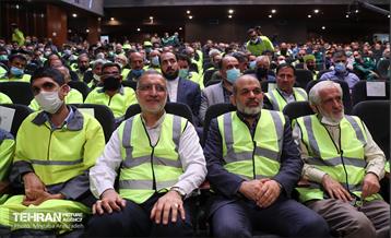 مراسم تجلیل از کارگران نمونه شهرداری تهران 21