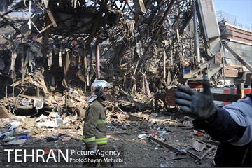 ساختمان پلاسکو فرو ریخت-1 5