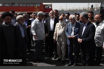 آیین بهره‌برداری از ۲۰۱ دستگاه اتوبوس برقی 8