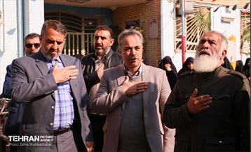 تشییع پیکر شهید گمنام در منطقه ۱۵ 7