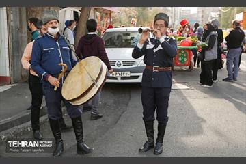 آیین محله تکانی در شهرک بیمه 13