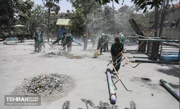 بوستان ایثار در منطقه ۲۰ به چرخه خدمت بازگشت 28