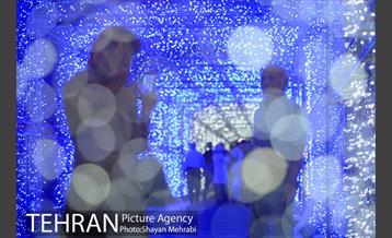 تونل نوری بوستان دانشجو به مناسبت دهه کرامت 16