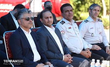 آیین کلنگ‌زنی احداث ساختمان ستاد فرماندهی سازمان آتش‌نشانی 9