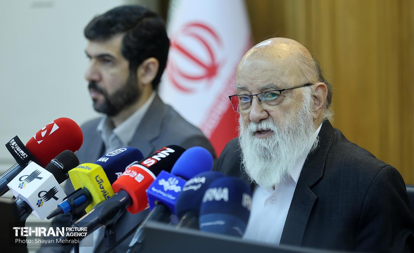 نشست خبری  رئیس شورای اسلامی شهر تهران 28