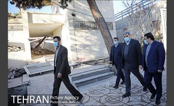 بازدید شهردار تهران از پروژه هاى منطقه ١٧