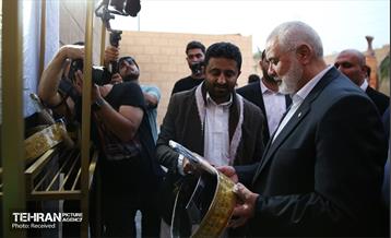 بازدید رهبران حماس و جهاد اسلامی فلسطین از سرزمین تمدن‌ها 5