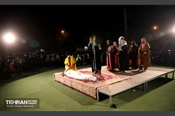 تعزیه خوانی در باغ راه حضرت زهرا(س) 20