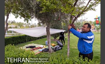 روز طبیعت بارانی در بوستان رازی 24