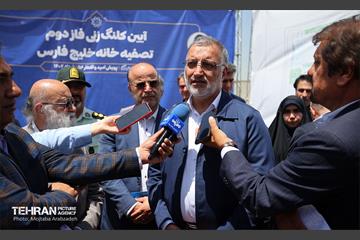افتتاح تصفیه‌خانه خلیج فارس و طرح‌های مدیریت منابع آب در منطقه ۱۹ 1