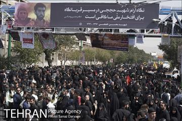 تشییع پیکر مطهر شهید محسن حججی 31