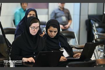 حضور سخنگوی شهرداری تهران در نمایشگاه رسانه‌های ایران 16
