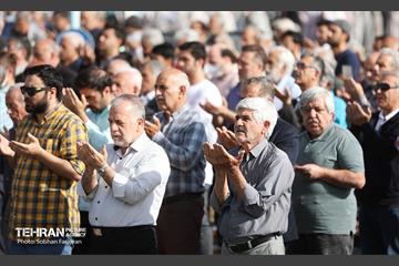 اقامه نماز عید فطر در محله بهرود 5
