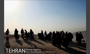 مراسم کوهپیمایی خانوادگی در کوه بی بی شهربانو 10