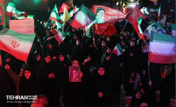 عزاداری شب هشتم ماه محرم در میدان نبوت 49