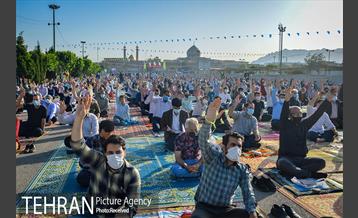 نماز عید فطر در جوار مرقد حضرت عبدالعظیم حسنی(ع) 9