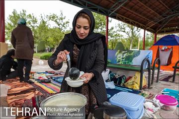 روز طبیعت بارانی در بوستان رازی 13