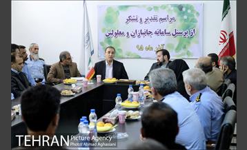 تقدیر از کارکنان سامانه معلولیل سازمان اتوبوسرانی 13