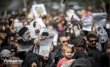 تشییع پیکر شهدای خدمت - ۴ 15