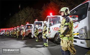 مراسم گرامیداشت روز آتش نشان-2