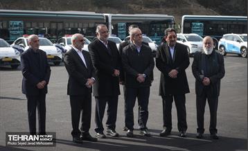 مراسم رونمایی از نخستین بسته حمل و نقل عمومی برقی تهران 59
