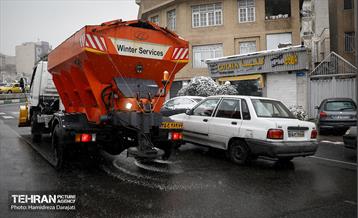 برف چهره تهران را سپیدپوش کرد 11