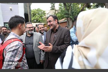 مراسم بدرقه کاروان اعزامی کارکنان شهرداری تهران به عتبات عالیات 6