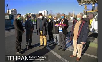 افتتاح خط مینی بوس پایانه مترو صادقیه و باغ فیض 9