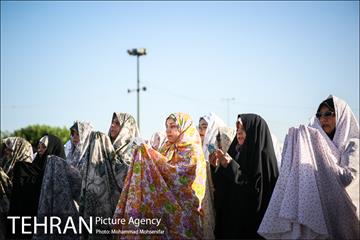 اقامه نماز عید فطر در جوار حرم حضرت شاه عبدالعظیم 11