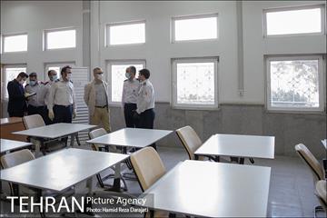 بازدید مدیرکل دفتر شهردار تهران از مرکز آموزش های آتش نشانی 13