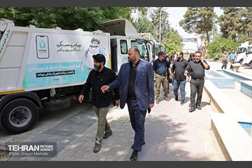 بازدید سخنگوی شهرداری تهران از سازمان مدیریت پسماند 56