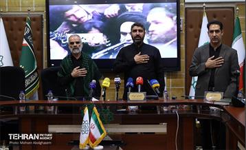 نشست خبری رییس سازمان بسیج شهرداری تهران 16