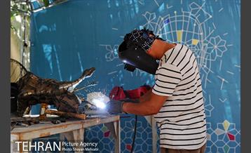 دومین سمپوزیوم مجسمه‌سازی مفاخر ایران 34