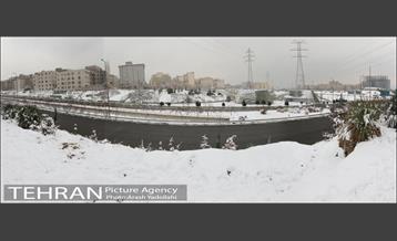 بارش برف در تهران 30