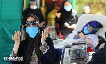 مراسم عزاداری حضرت اباعبدالله الحسین (ع) در آسایشگاه کهریزک 8