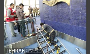 مسابقه پله نوردی آتش نشانان کشور 24