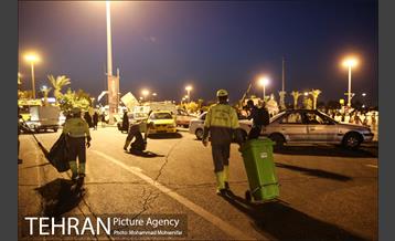 خدمات شهرداری تهران به مناسبت رحلت امام خمینی در مرقد امام خمینی (ره)  16