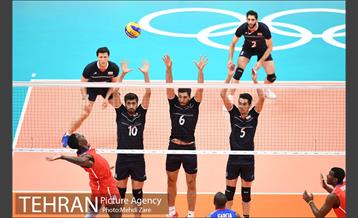 دیدار والیبال ایران و کوبا در المپیک ریو 25