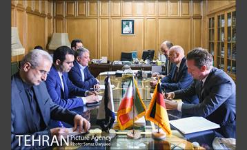 دیدار رئیس شورای شهر تهران با سفیر آلمان 6