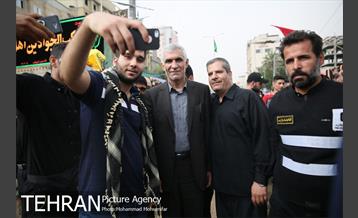 حضور سیدمحمدعلی افشانی شهردار تهران در کربلا 2