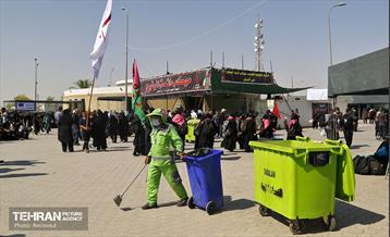 خدمات نیروهای پاکبان شهر تهران در اربعین حسینی 37