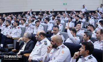 نشست مدیرعامل سازمان آتش‌نشانی تهران با کارکنان 4